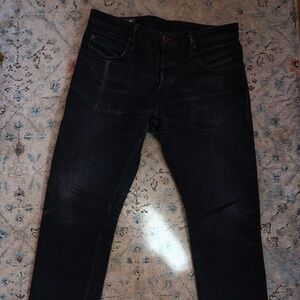 Freenote 17oz Avila Slim Black Selvedge Jeans
